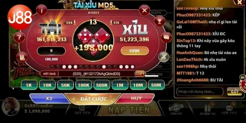 Giới thiệu ngắn gọn về trò chơi tài xỉu MD5
