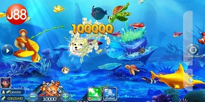 Top 5 game bắn cá hay nhất cho ngư thủ J88